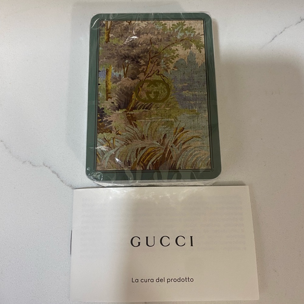 Authentic Gucci Playing cards. NEW and Unopened.